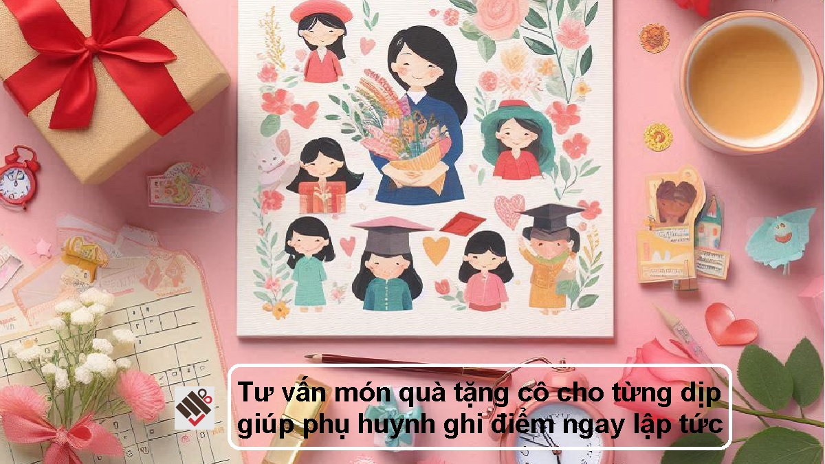 Tư vấn món quà tặng cô cho từng dịp giúp phụ huynh ghi điểm ngay lập tức