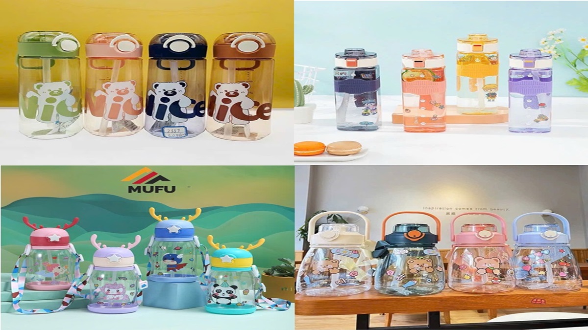 Siêu cute với bình uống nước có vòi được nhiều doanh nghiệp hàng đầu lựa chọn
