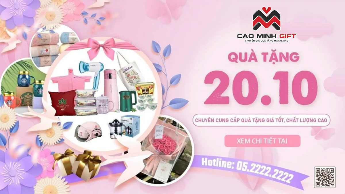 Mách bạn 5 giải pháp quà tặng 20-10 phù hợp từng đối tượng