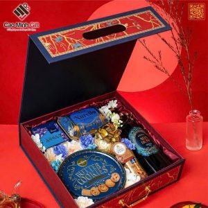 Hộp quà Tết in logo - Quà tặng doanh nghiệp