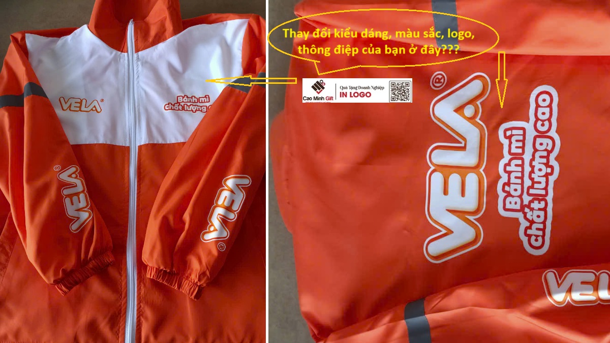 Áo gió in logo - Giải pháp quà tặng thu đông "trúng đích" cho doanh nghiệp