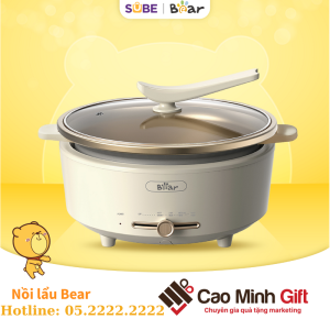 Nồi lấu cao cấp in logo - Quà tặng doanh nghiệp in logo theo yêu cầu