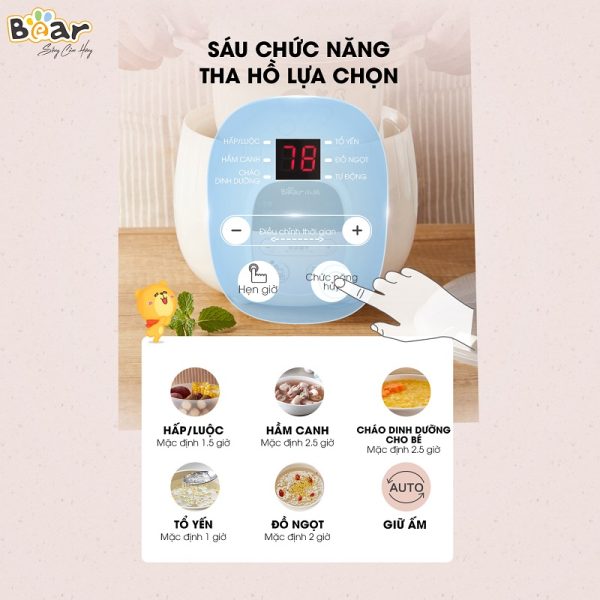 Nồi nấu chậm in logo - Quà tặng doanh nghiệp