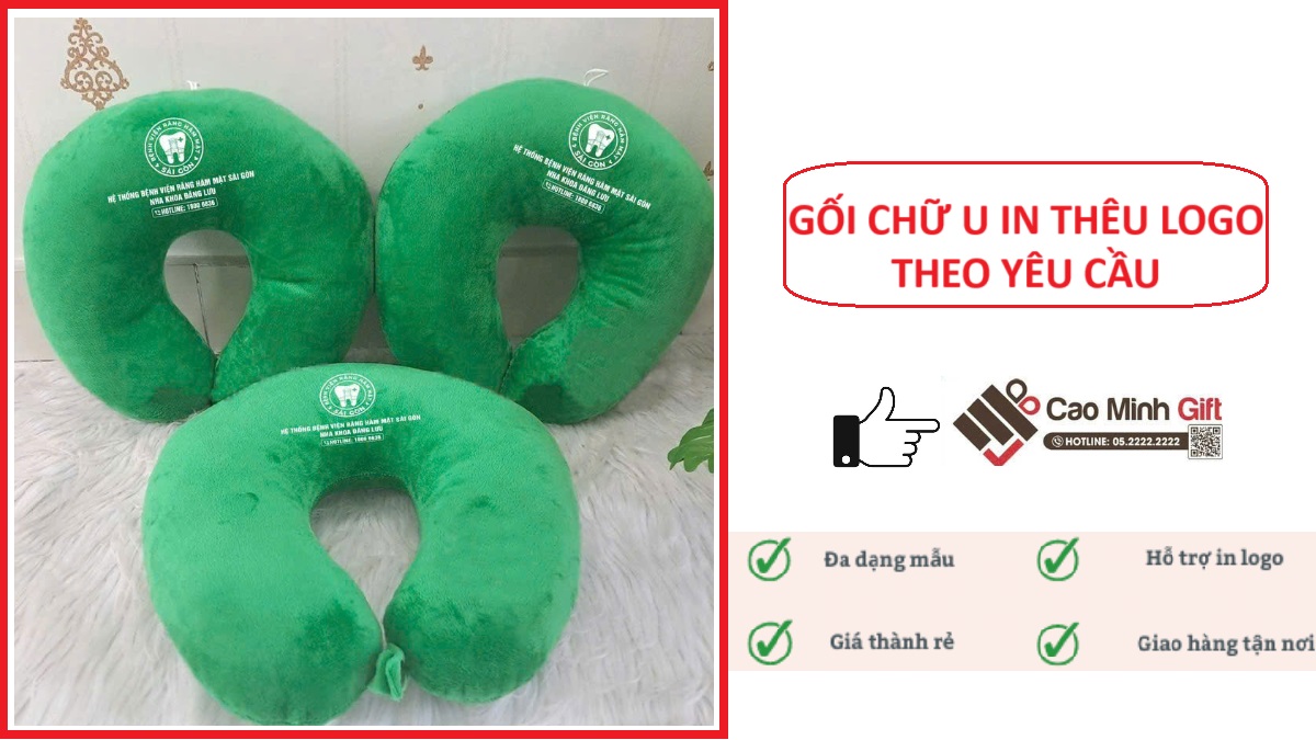 Cách chọn gối chữ U "chạm'' tới khách hàng mục tiêu cho từng sự kiện