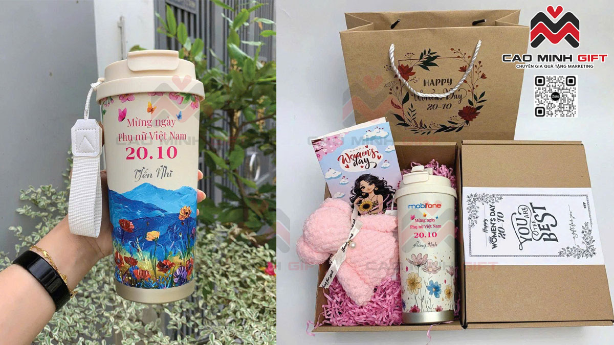 Lợi ích khi đặt mua quà tặng doanh nghiệp chúc mừng 20-10 tại Cao Minh gift