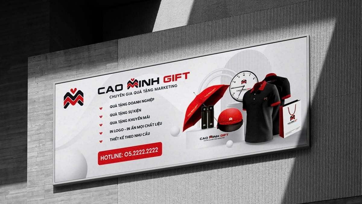 Sổ tay thương hiệu Cao Minh gift