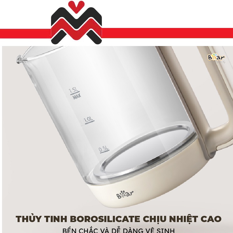 Bình pha trà Bear cao cấp