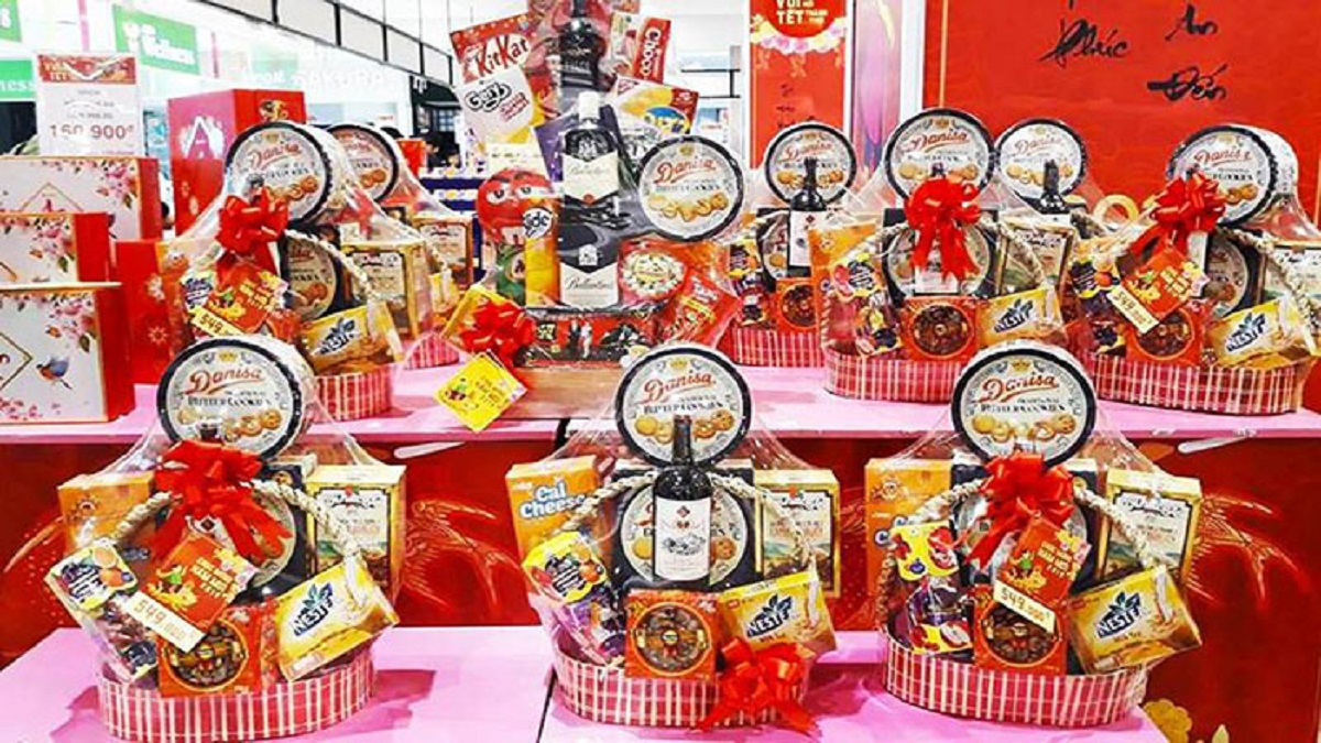 Giỏ quà Tết truyền thống 2025 phù hợp với mọi người