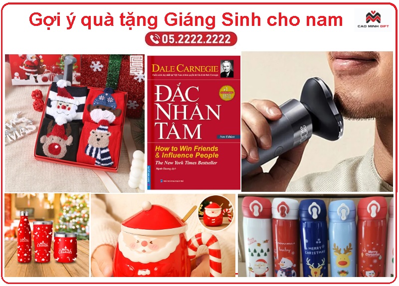Quà tặng Giáng sinh cho nam