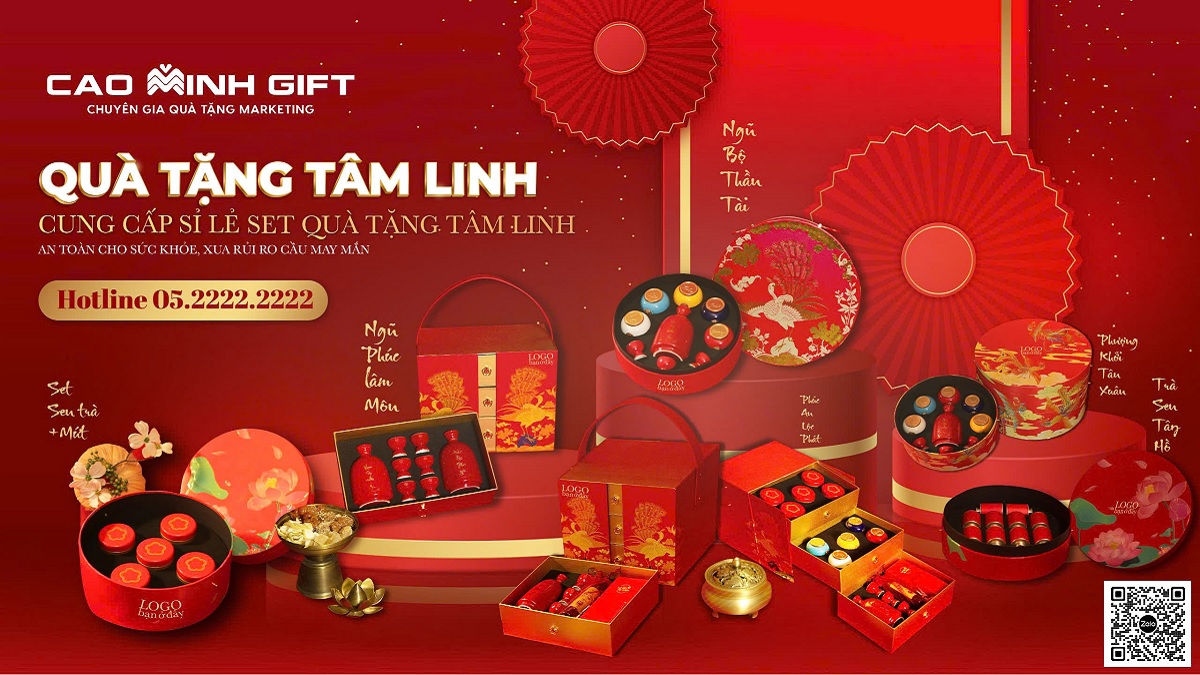 Cao Minh gift - Chuyên cung cấp sỉ lẻ quà tặng tâm linh các set có sẵn hoặc mix theo yêu cầu khách hàng