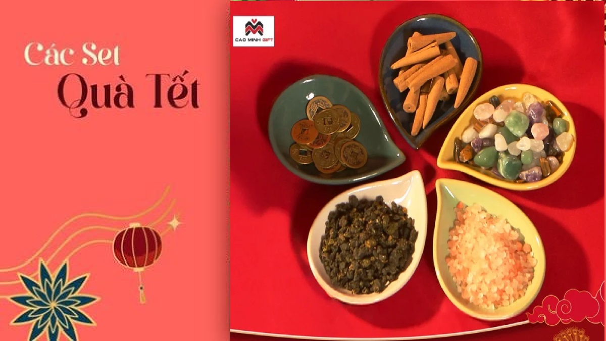 Set quà Tết 2025 sang trọng