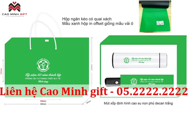 Thiết kế của túi đựng quà