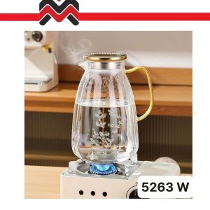 Bình đựng nước thủy tinh đun được trực tiếp trên bếp lửa, bếp hồng ngoại