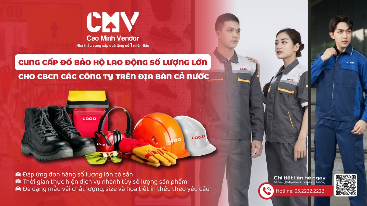 Cao Minh Vendor - Nhà thầu cung cấp đồ bảo hộ lao động an toàn, chất lượng, uy tín