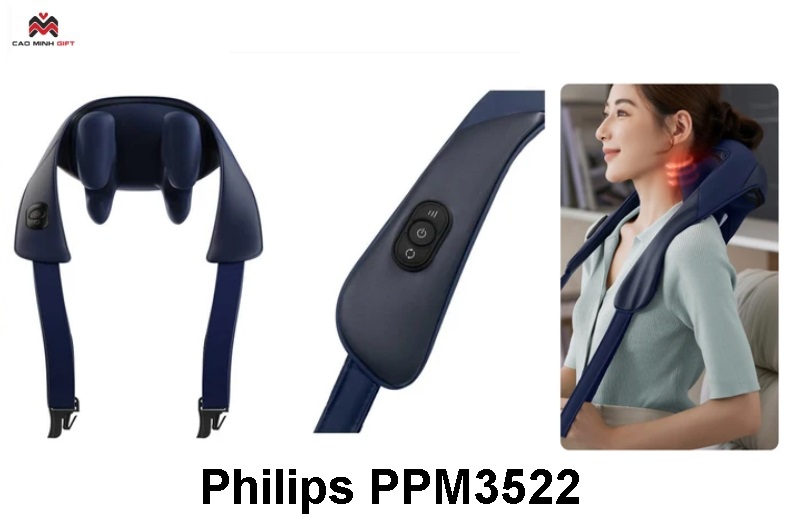 Siêu phẩm máy massage cổ vai gáy Philips PPM3522