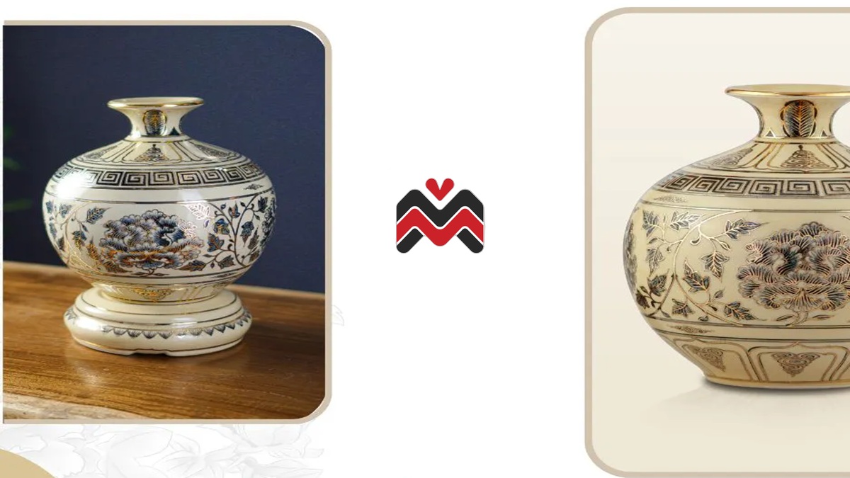 Lọ hoa chu đậu nghệ thuật và độc quyền tại Cao Minh Gift