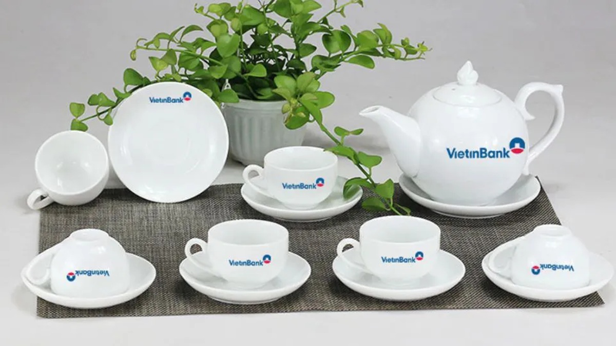 Bộ ấm chén Bát Tràng quà tặng doanh nghiệp đẳng cấp