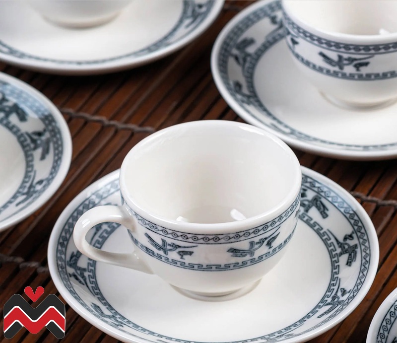 Bộ ấm chén gốm Chu Đậu