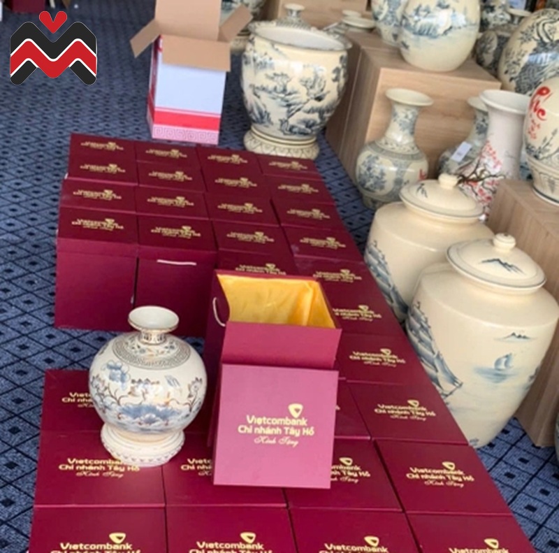 Quà tặng lo hoa Chu Đậu