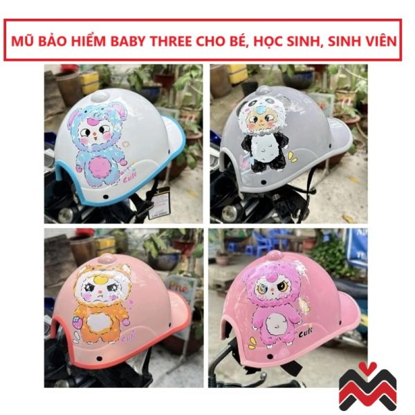 Mũ bảo hiểm Baby Three siêu hot