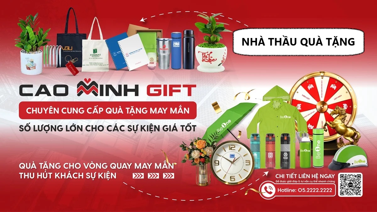 Tìm nhà thầu quà tặng chuyên nghiệp dành cho doanh nghiệp