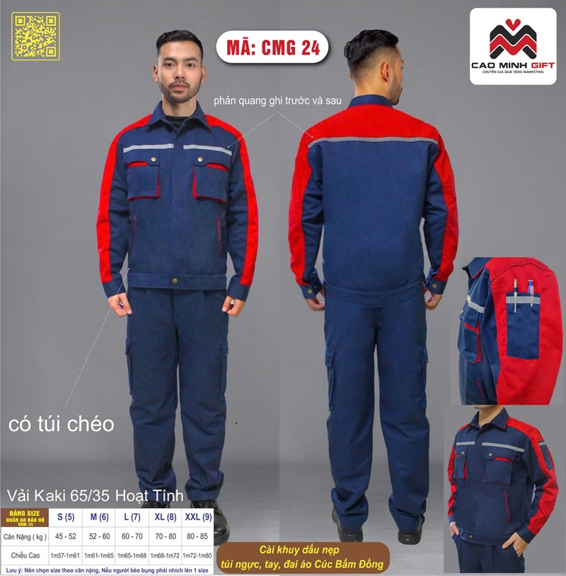 Quần áo bảo hộ CMG24