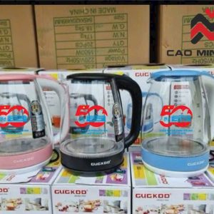 Ấm siêu tốc thủy tinh Cuckoo quà tặng 30/4 sang trọng, thiết thực