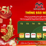 Cao Minh Gift thông báo lịch nghỉ lễ Giỗ Tổ và 30/4 - 1/5 năm 2026