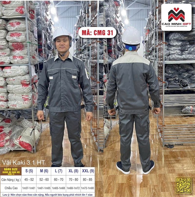 Quần áo bảo hộ CMG 31