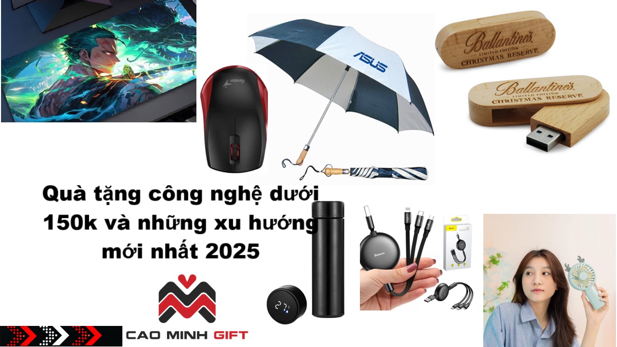 4 xu hướng quà tặng công nghệ dưới 150k cho ngân sách không còn là trở ngại