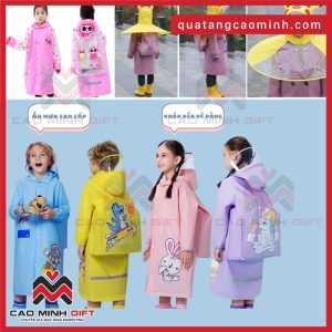 Cao Minh gift - Chuyên cung cấp áo mưa hình thú cho bé