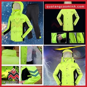 Cao Minh gift - Chuyên cung cấp Áo mưa vải PU làm quà tặng cho doanh nghiệp
