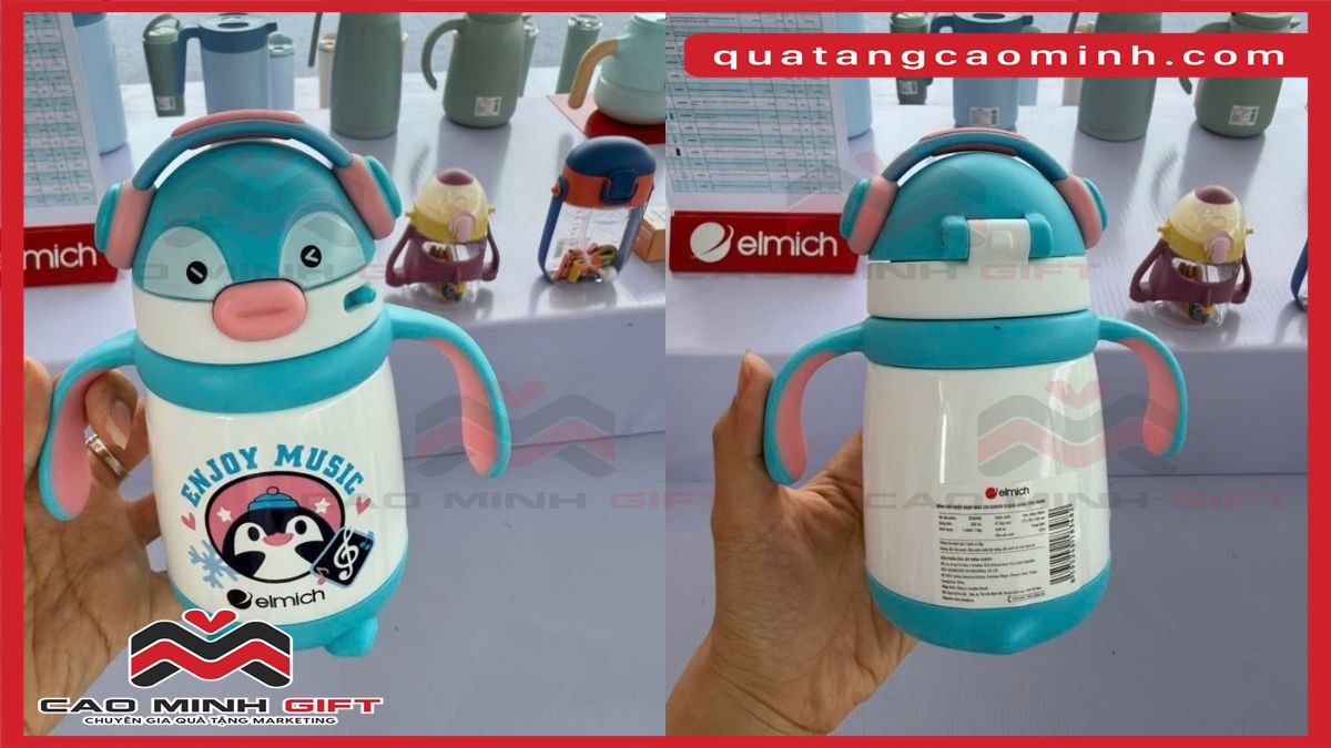 Bình giữ nhiệt Elmich quà tặng cho bé