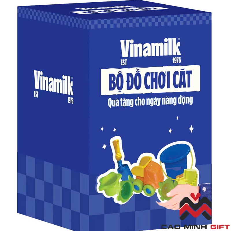 Bộ đồ chơi cát Vinamilk - Quà tặng cho ngày năng động