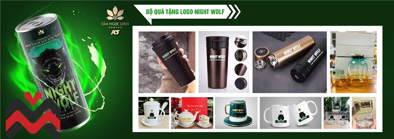Bộ quà tặng nước giải khát Night Wolf