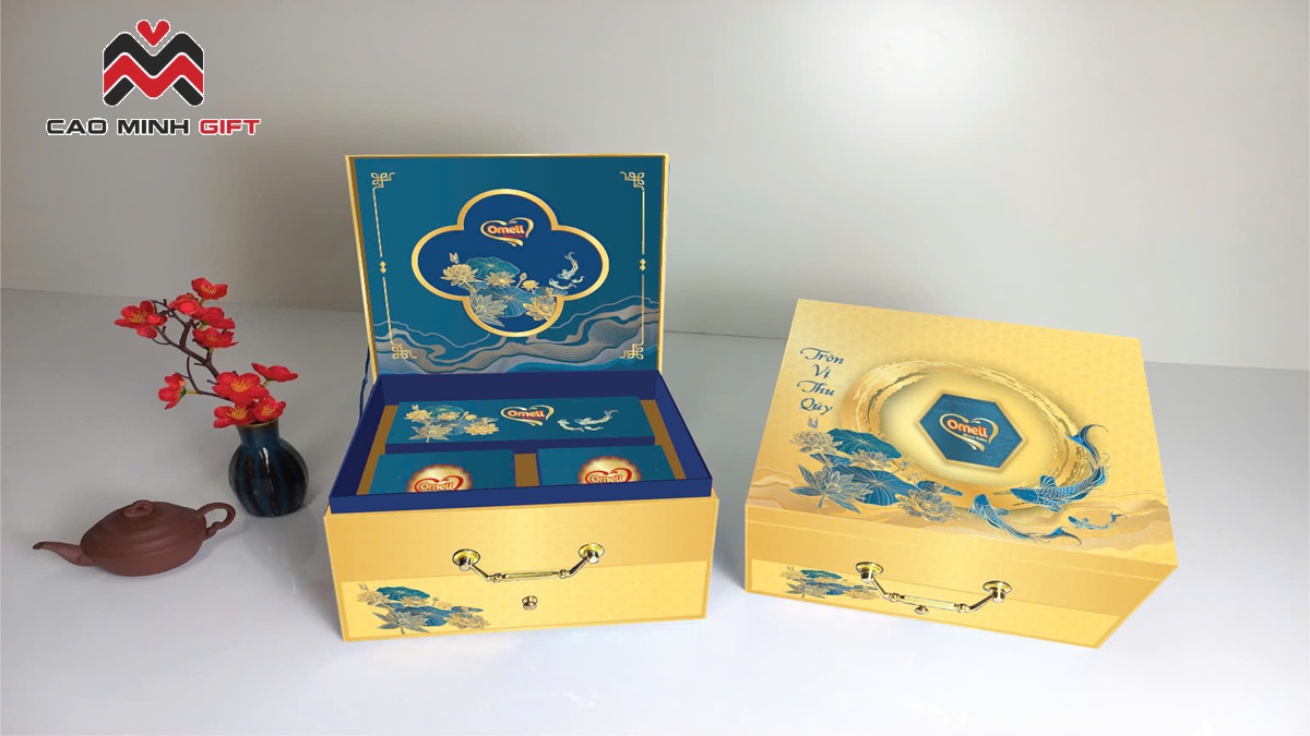 Hộp đựng bánh trung thu mẫu mới: tuyệt tác cho đêm Đoàn viên