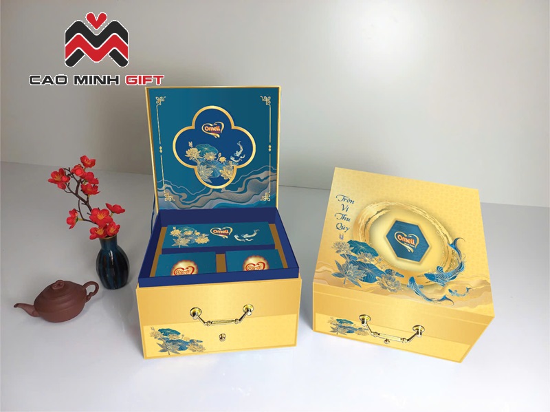 Hộp đựng bánh trung thu mẫu mới 2025