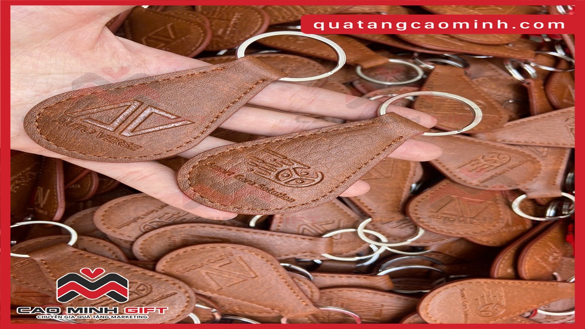 Móc khóa quà tặng in logo