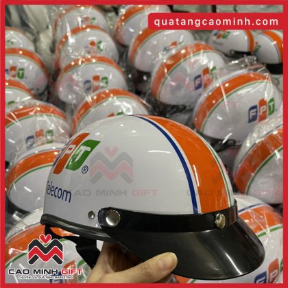 Cao Minh gift - Chuyên cung cấp mũ bảo hiểm quà tặng in logo theo yêu cầu cho doanh nghiệp làm sự kiện
