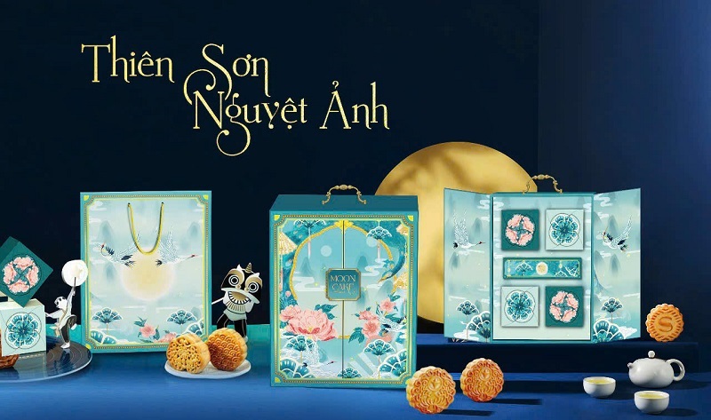 Set hộp bánh trung thu