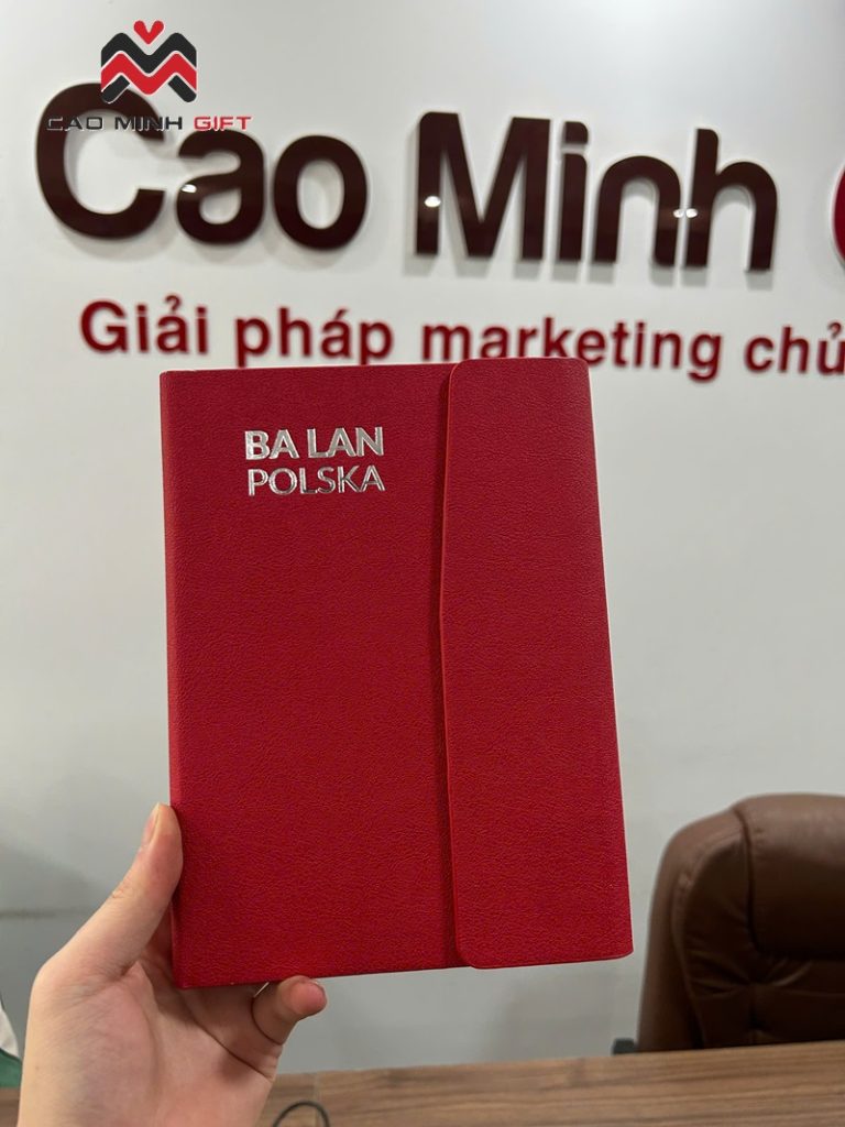 Sổ tay cao cấp in logo