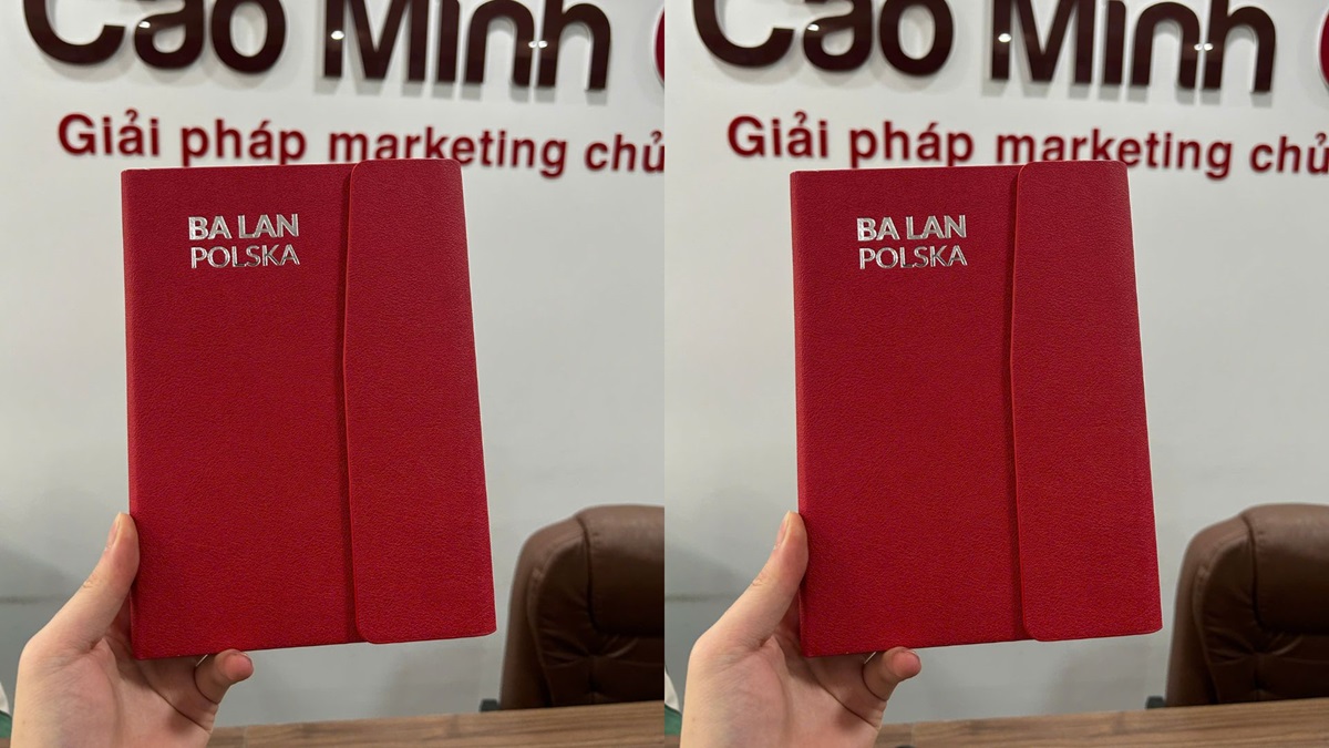 Sổ tay quà tặng in logo