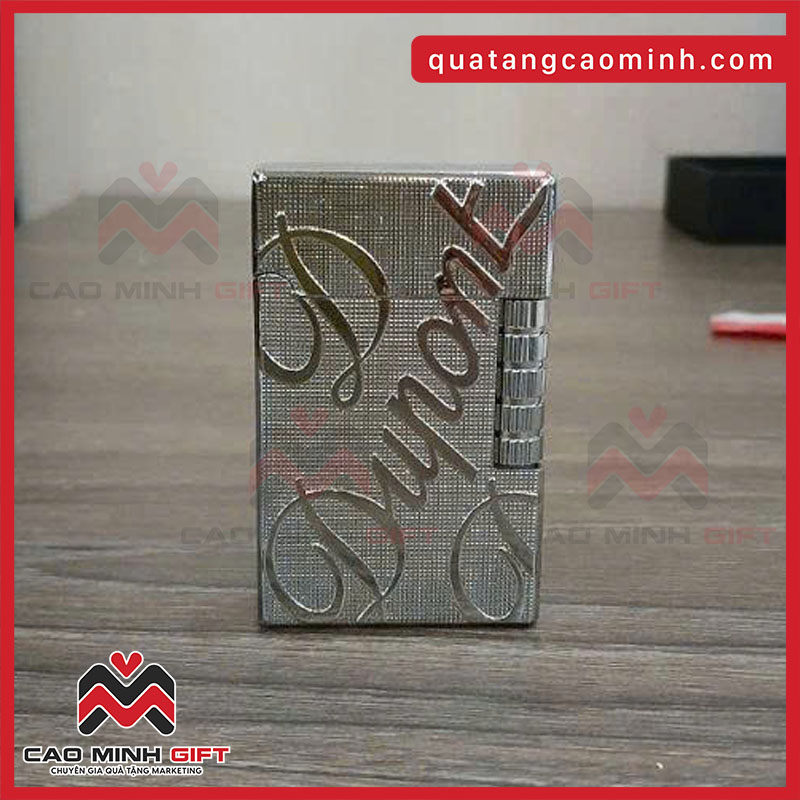 In logo bật lửa Dupont số lượng lớn giá tốt theo yêu cầu, liên hệ Zalo 05.2222.2222 cho Cao Minh gift ngay!