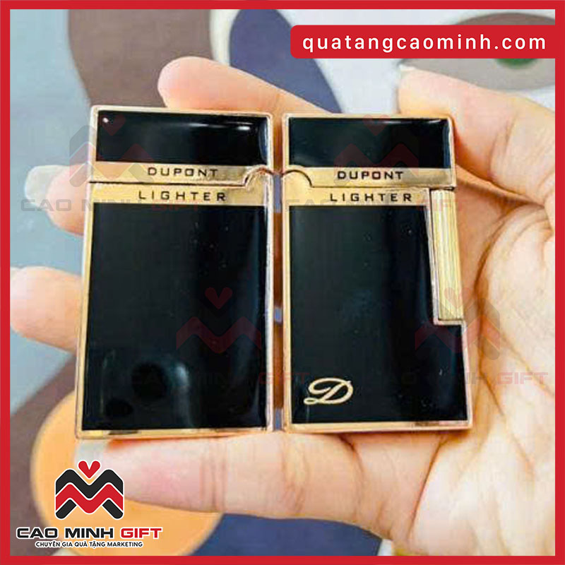 Cao Minh gift - Chuyên cung cấp bật lửa Dupont lighter in logo theo yêu cầu số lượng lớn, giá tốt làm quà tặng doanh nghiệp
