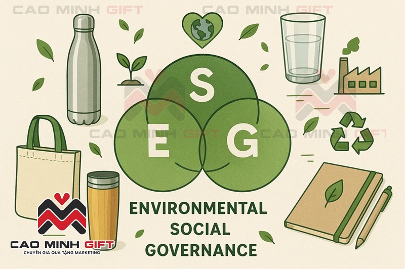 Lựa chọn sản phẩm quà tặng phù hợp nguyên tắc ESG