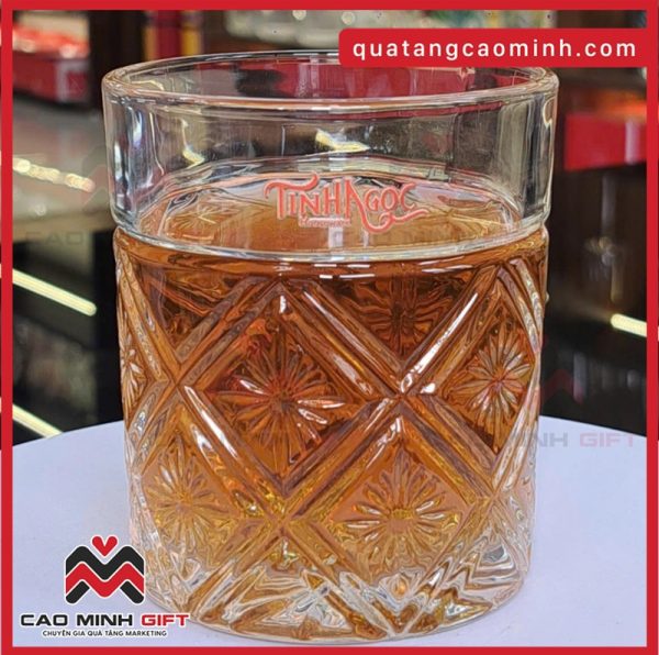 Cao Minh gift - Chuyên cung cấp cốc thủy tinh ngọc in ấn logo theo yêu cầu số lượng lớn giá tốt