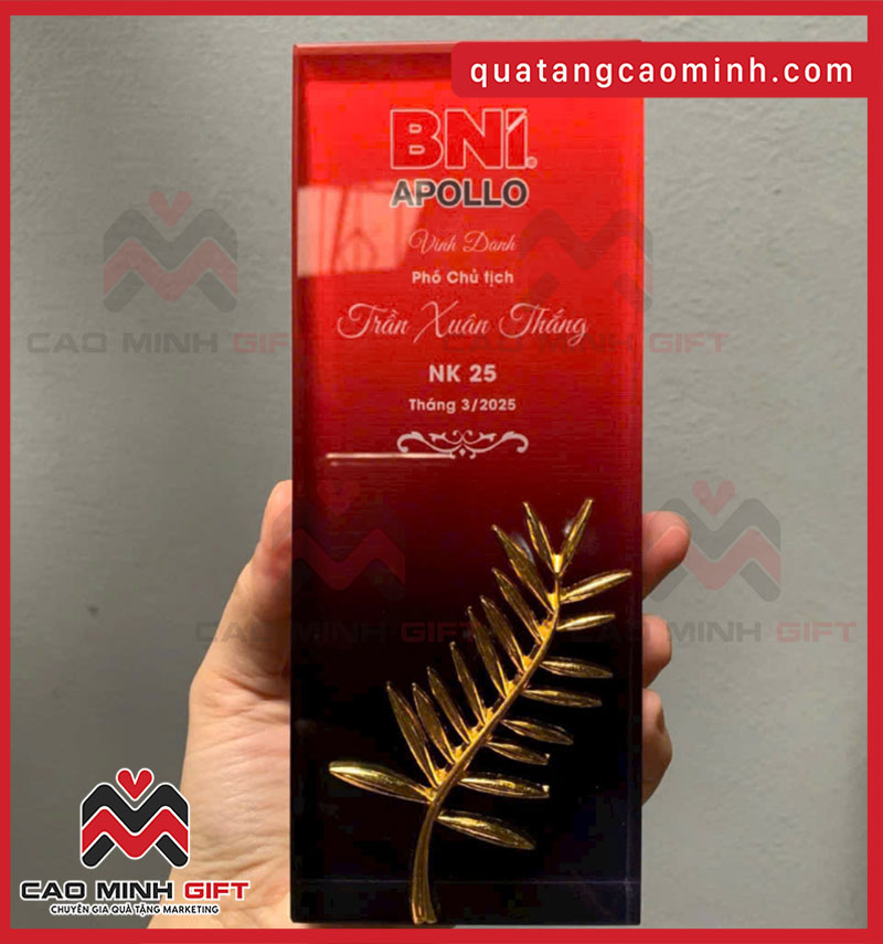 Đặt số lượng lớn Kỷ niệm chương bằng pha lê nguyên khối theo yêu cầu làm quà tặng khách hàng, quà tặng đối tác, quà tặng nhân viên, sếp như mẫu?
