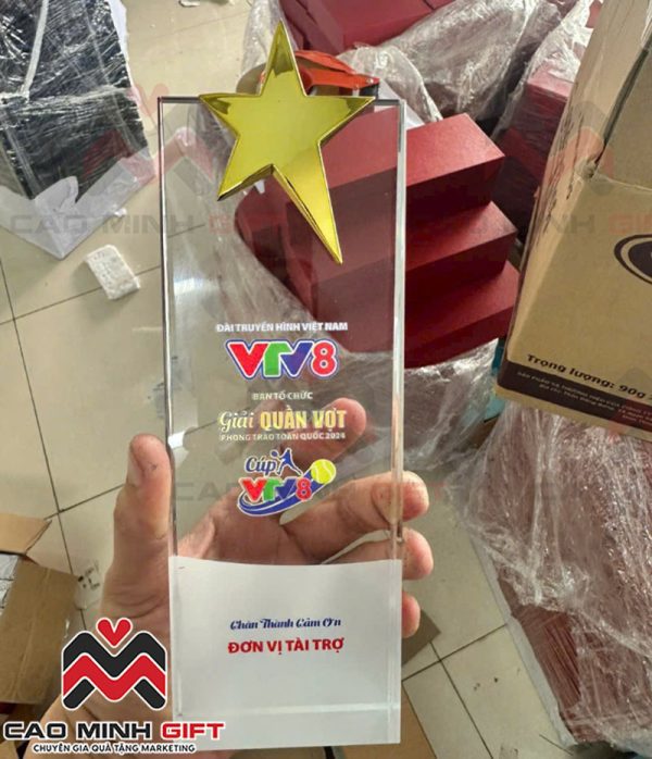 Đặt hàng làm kỷ niệm chương theo yêu cầu số lượng lớn như Đài Truyền Hình Việt Nam VTV8 tri ân nhà tài trợ?