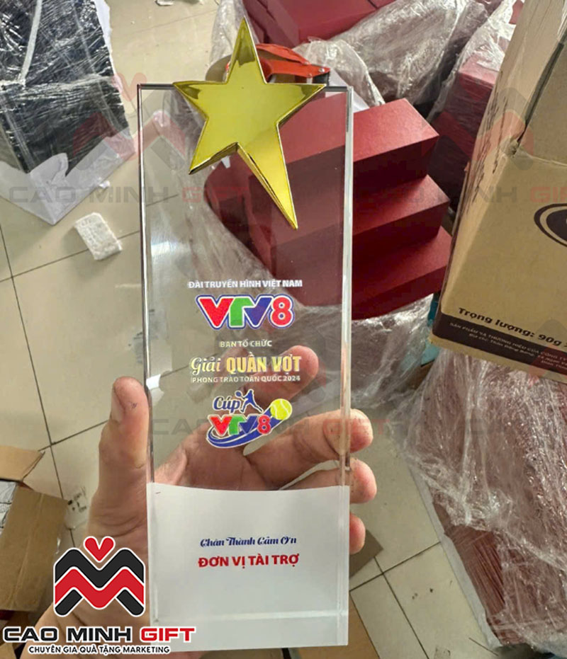 Đặt hàng làm kỷ niệm chương theo yêu cầu số lượng lớn như Đài Truyền Hình Việt Nam VTV8 tri ân nhà tài trợ?