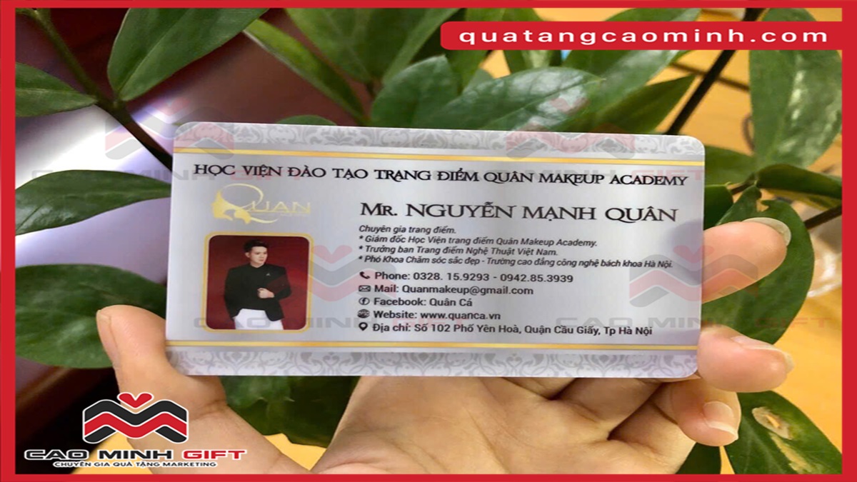 In card thẻ theo yêu cầu tại Cao Minh gift